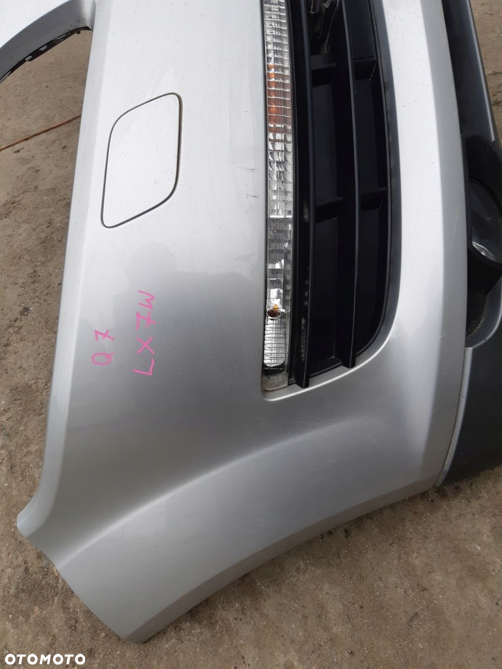 AUDI Q7 4L LX7W ZDERZAK PRZEDNI GRILL ATRAPA PRZÓD - 5