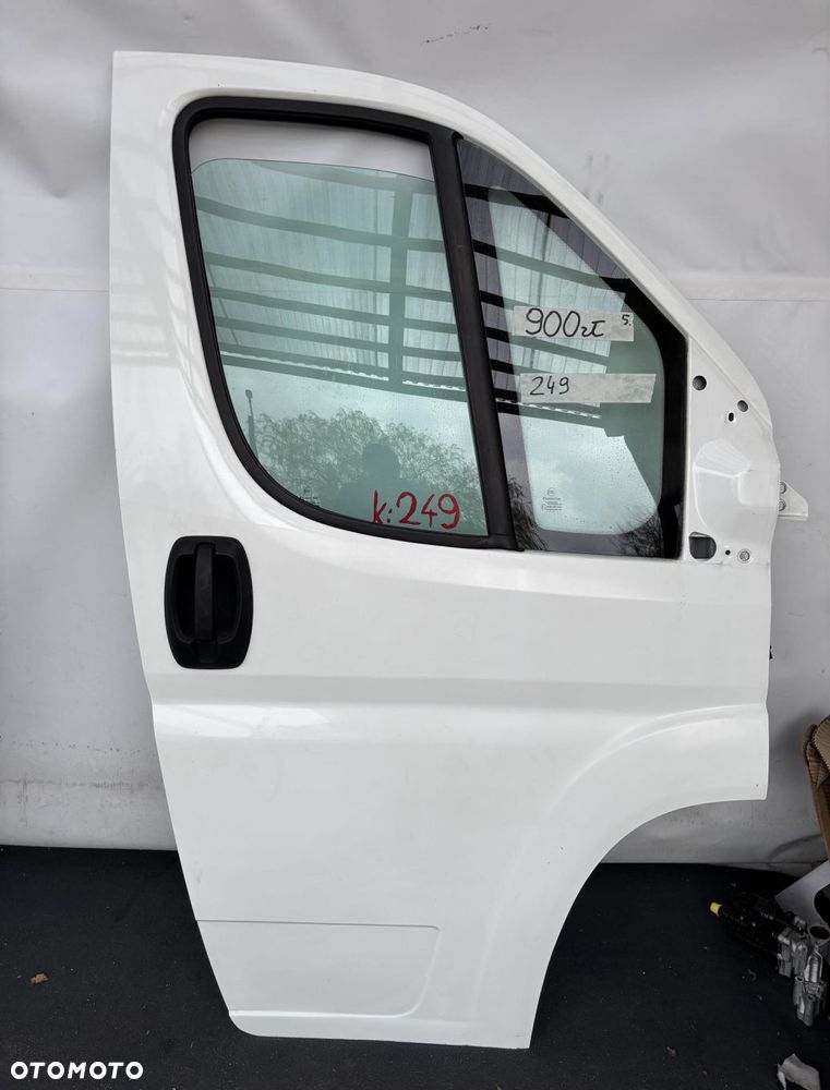 DUCATO BOXER JUMPER 14- DRZWI PRZEDNIE PRAWE PRZÓD PRAWY KAMPER BIAŁE 249 - 1