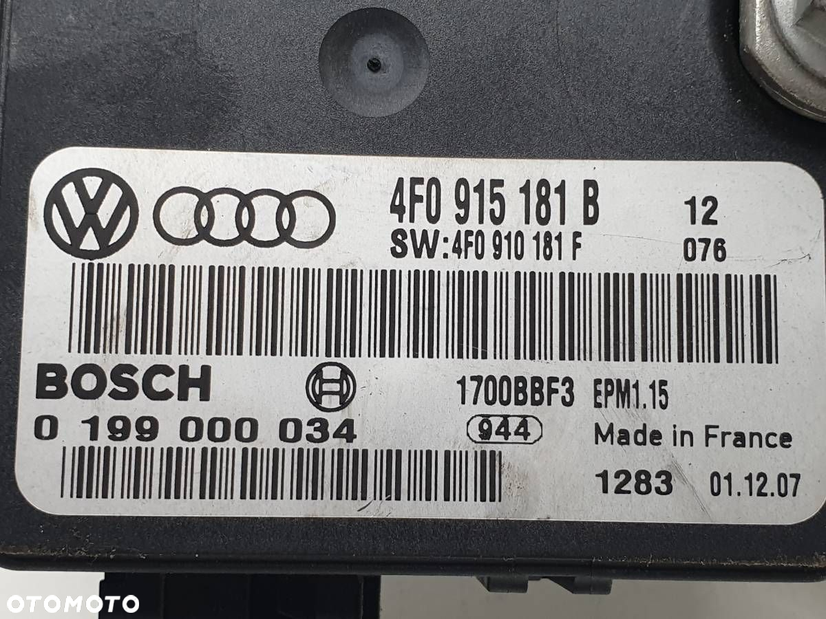 MODUŁ STEROWNIK AKUMULATORA AUDI A6 C6 4F0915181B - 3