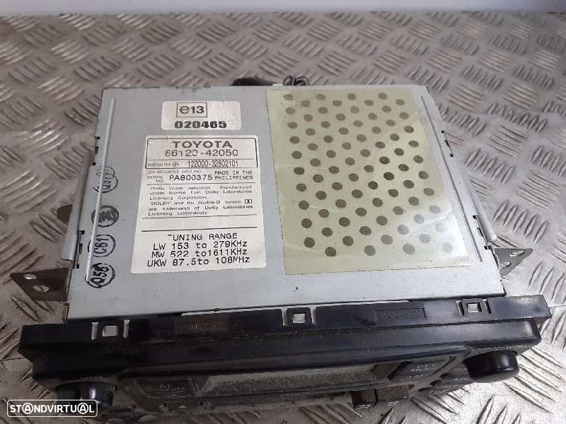 SISTEMA AUDIO / RADIO CD TOYOTA RAV 4 II 2002 - 2