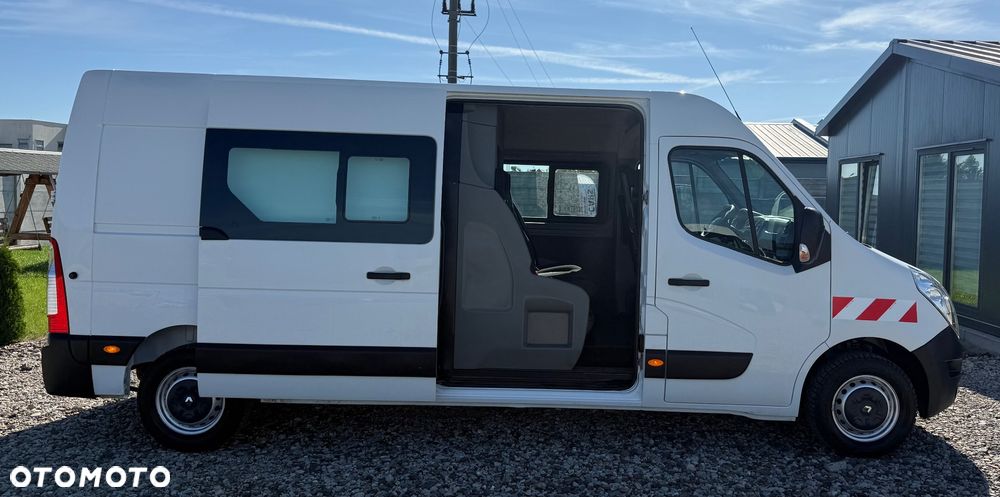 Renault MASTER 7 MIEJSC L3H2 BRYGADOWKA,DOKA, GWARANCJA, 170km,klima,tempomat, navi - 8