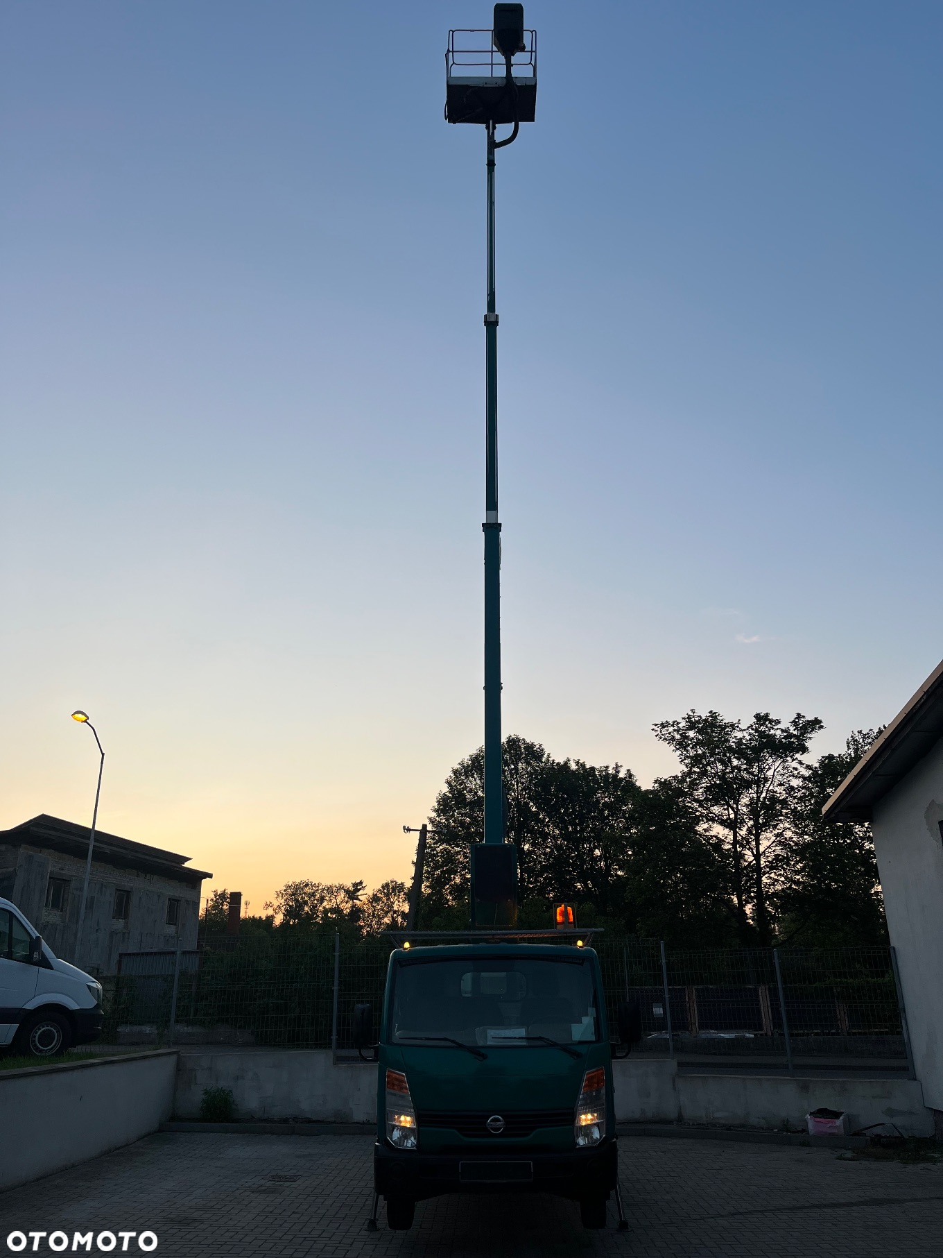 Nissan Podnośnik Koszowy GSR 179 Pełna Hydraulika Góra dół Zwyżka Kosz Izolowany! Jak Ruthmann Wumag Multitel - 15