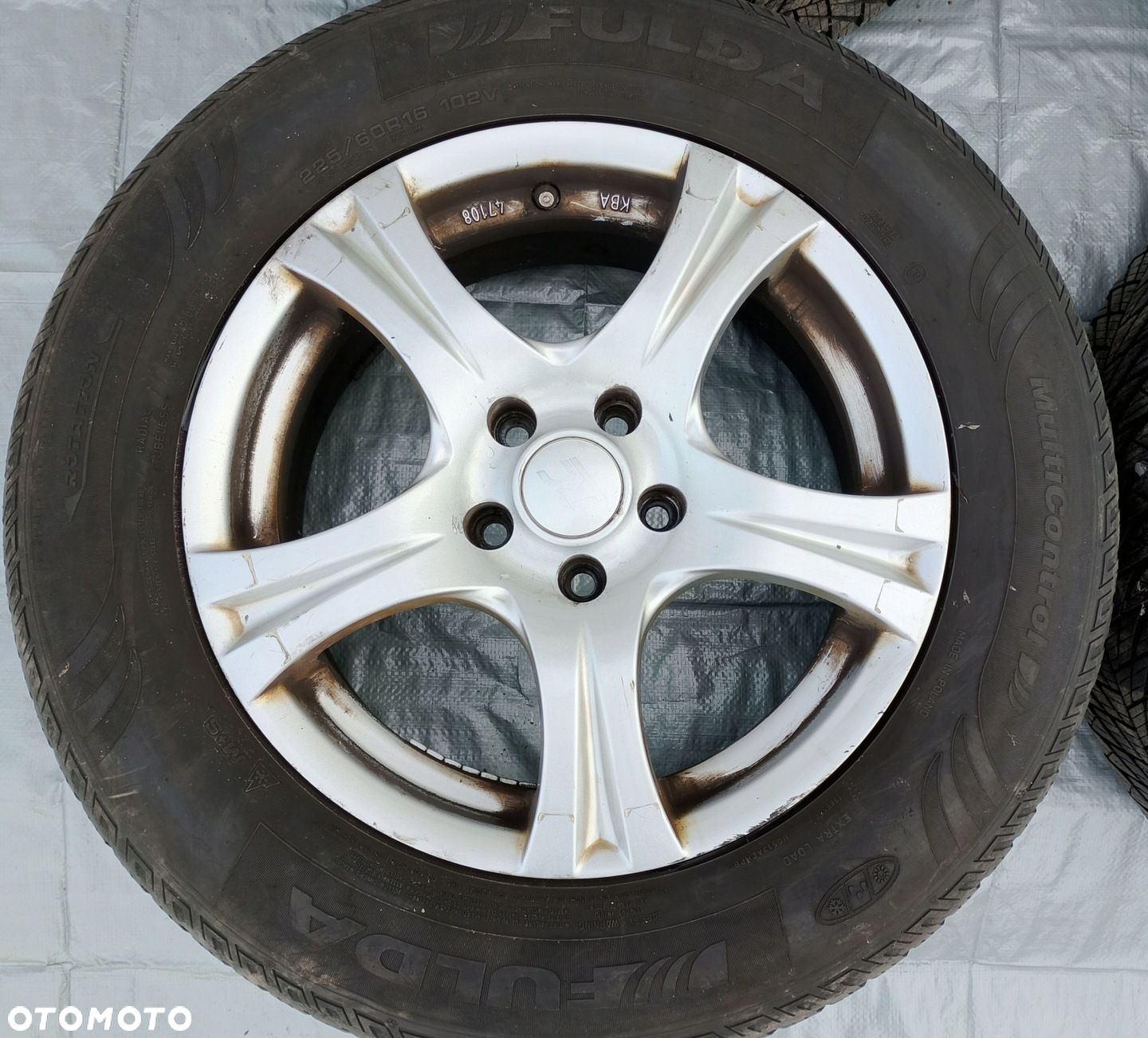 KOŁA ALUFELGI RC DESIGN OPONY 4,0-6,0 CITROEN C5 III X7 5x108 225/60R16 16 - 5