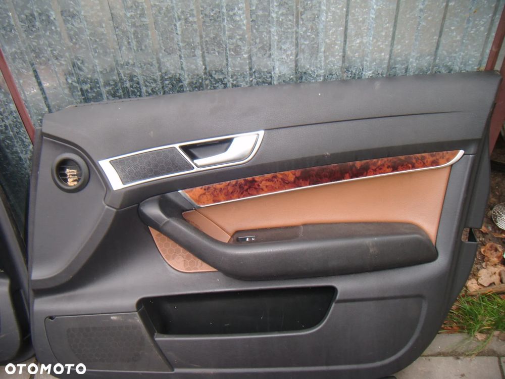 audi a6 c6  kombi komplet skórzanych foteli z boczkami - 8