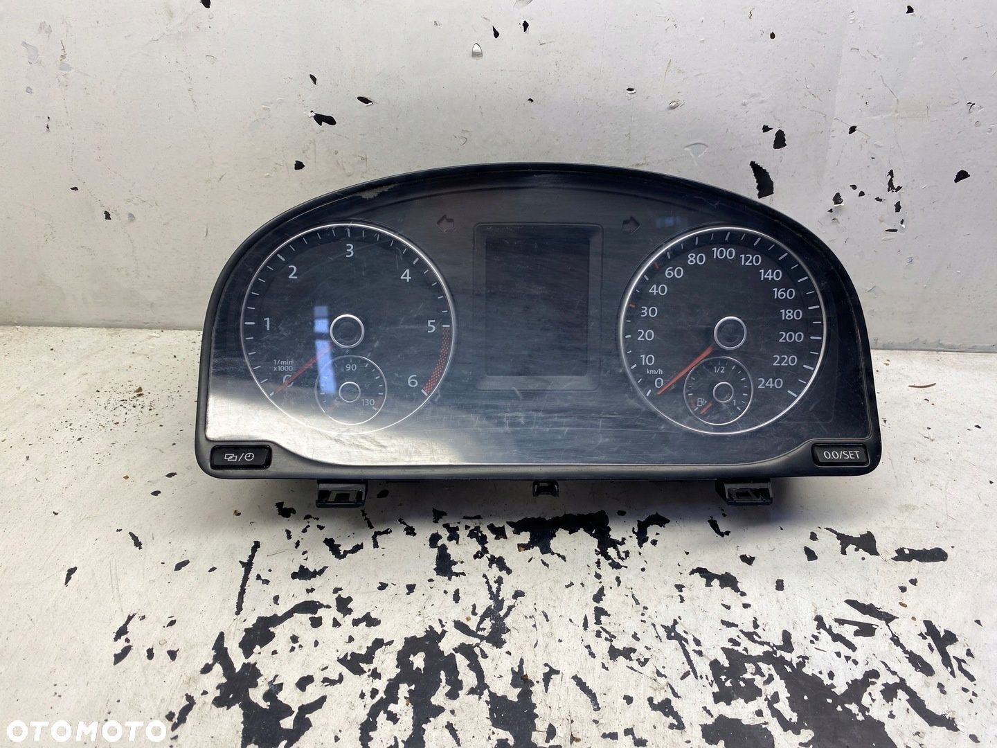 VW TOURAN 2.0 TDI LICZNIK ZEGARY 1T0920885E - 1