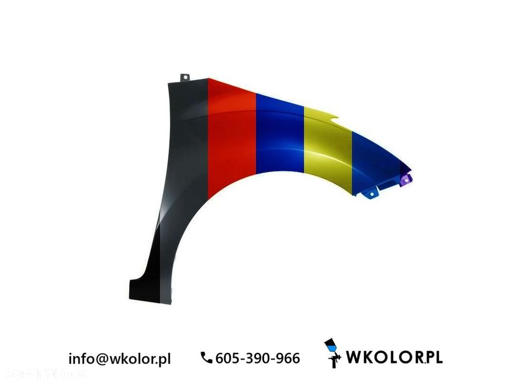 NOWY BŁOTNIK HYUNDAI I30 2014-2017 LAKIEROWANY W KOLOR - 1