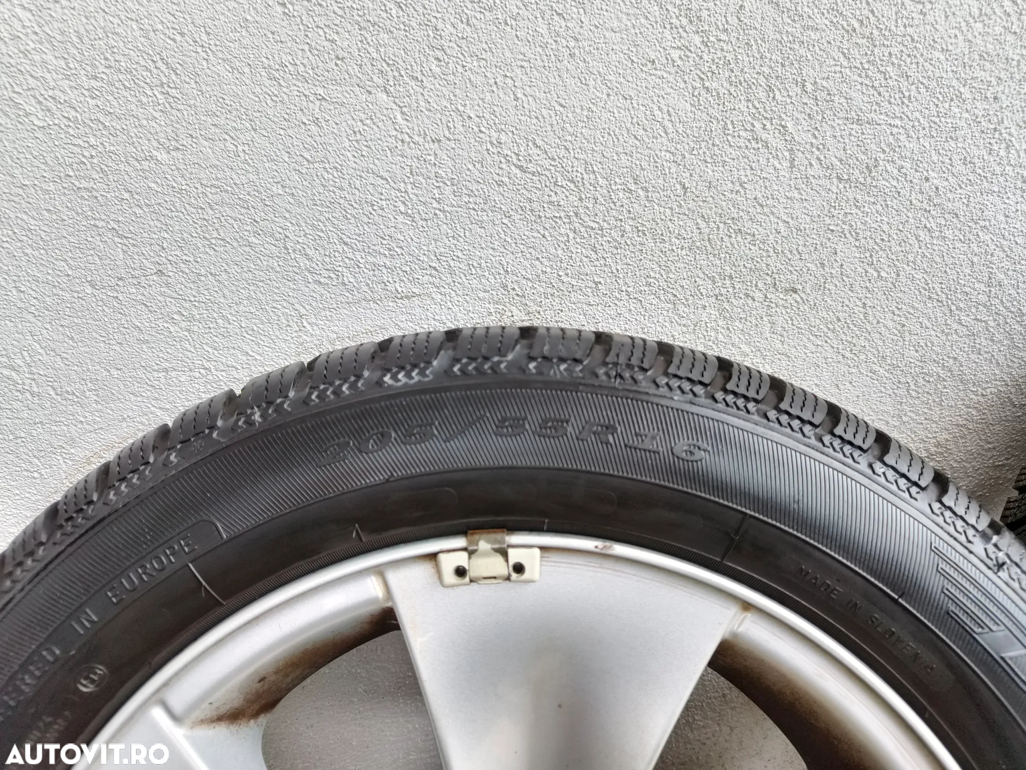 Set jante aliaj BMW Style 155 7jEt 34 cu anvelope 205/55/16 doua dot 2019 doua 2022 - 6