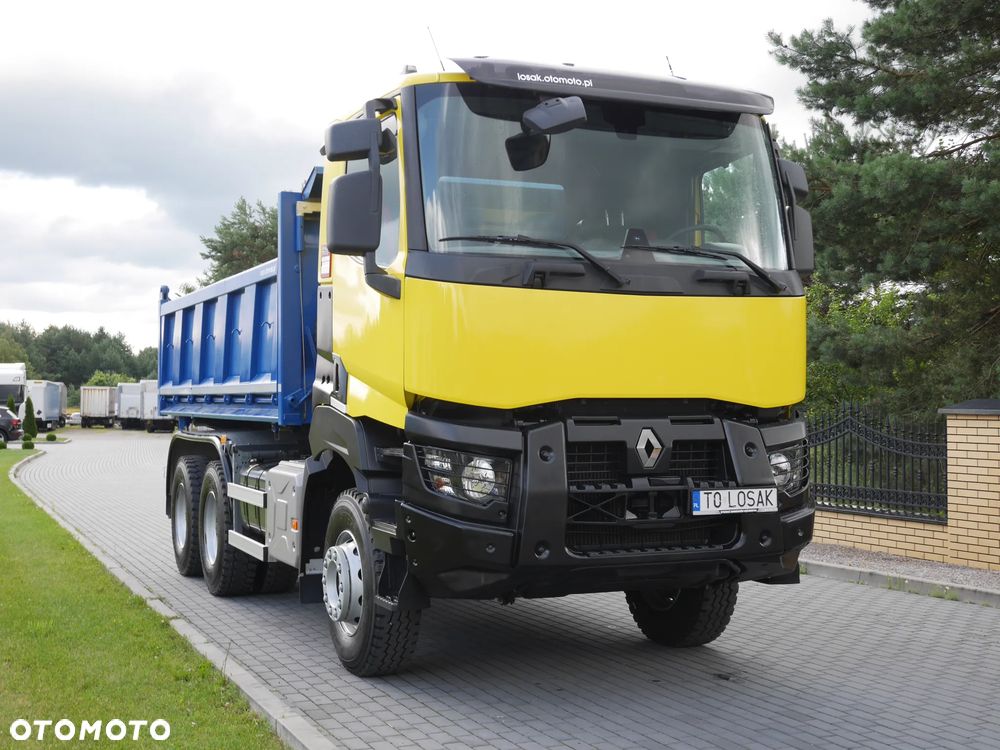 Renault KERAX K 460 30 TYŚ.KM JAK NOWY,3-STRONNA/ 6X4/HYDRO BURTA - 5