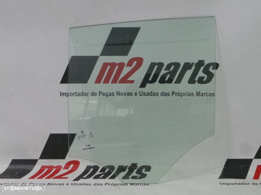 Vidro da porta Esquerdo/Trás Seminovo/ Original BMW X1 (F48) 51357349497 - 1
