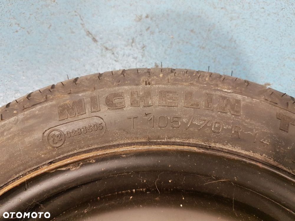 SEAT IBIZA KOŁO DOJAZDOWE 4X100 R14 105/70 MICHELIN - 4
