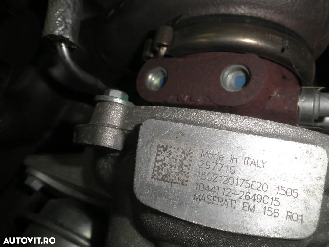 Turbina / Turbosuflanta Dreapta Maserati Ghibli , Levante, Quattroporte, 3.0 V6 297710 1502120175E20 - 5