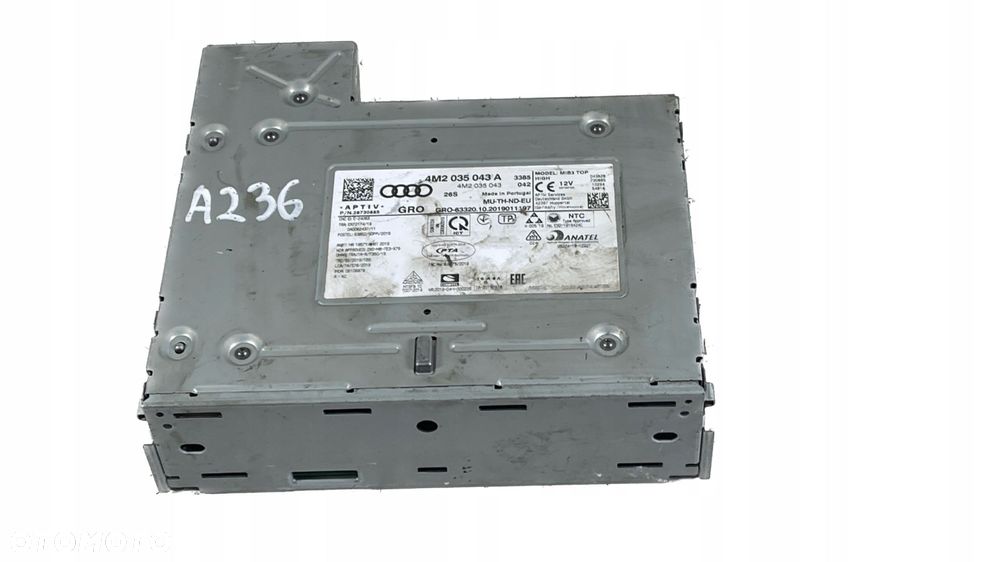 CZYTNIK NAWIGACJA MMI MIB3 AUDI Q7 Q5 4M2035043A - 1