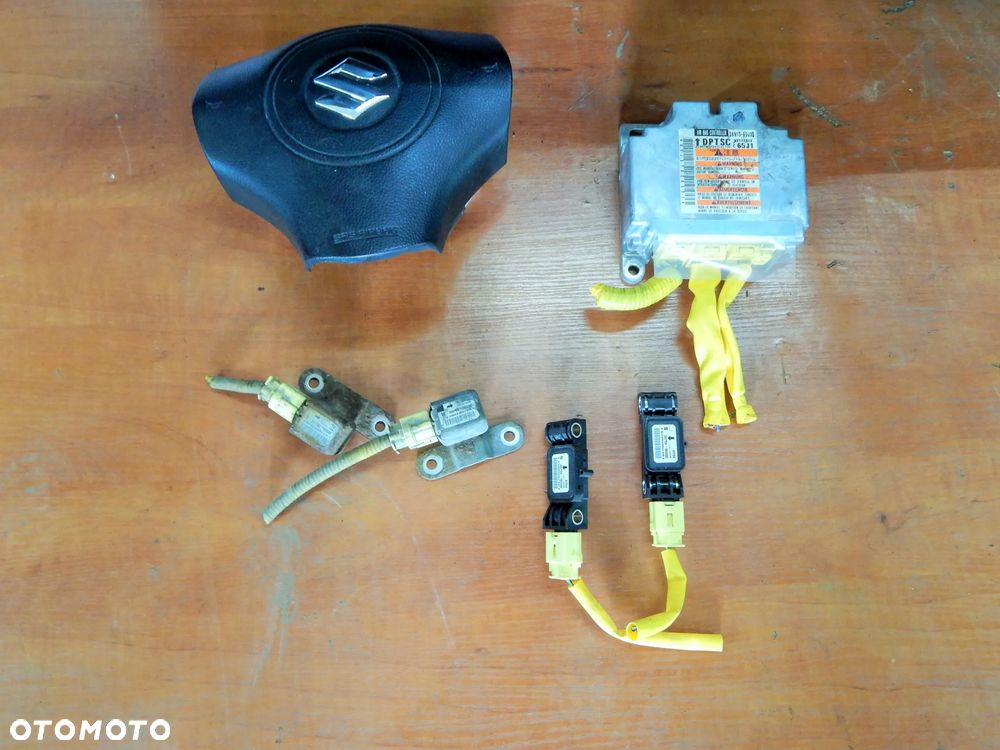 Deska rozdzielcza kokpit pasy airbag Suzuki Grand Vitara II 05-14 Łuków części - 3