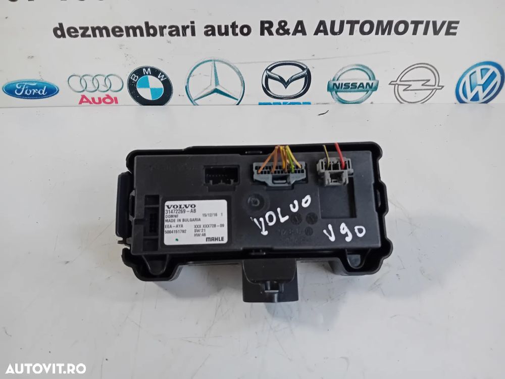 Modul Calculator Clima Volvo S90 V90 XC90 XC60 Cod 31472269 An 2016-2020 - 2