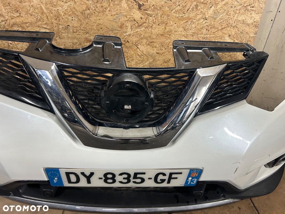 Nissan X-trail III T32 zderzak przód 6x pdc przedni kompletny grill atrapa 2014- kamera perła płyta pod zderzak - 5