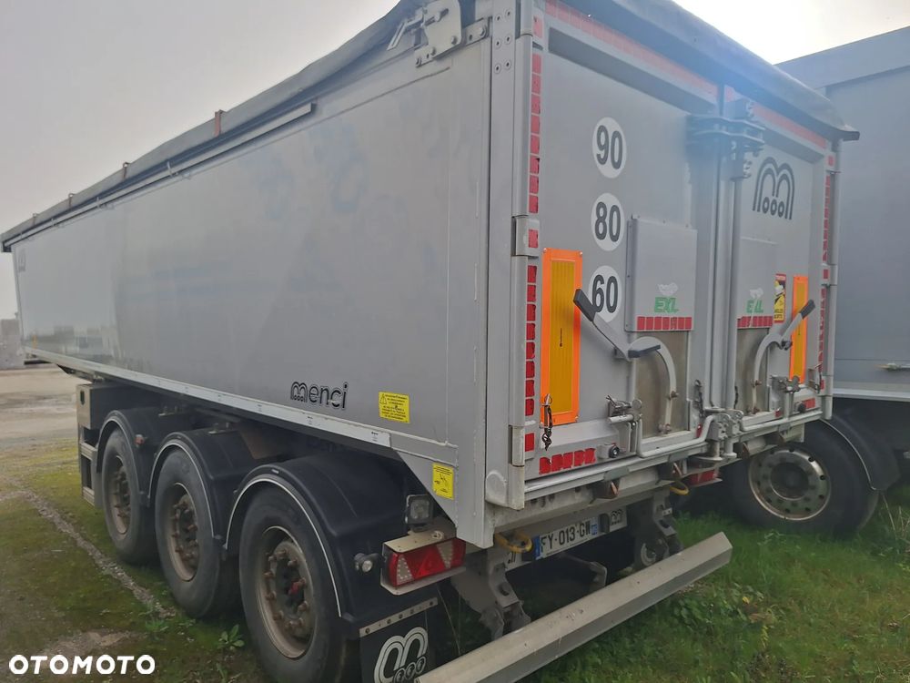 Menci Naczepa wywrotka aluminiowa 30m3 - 10