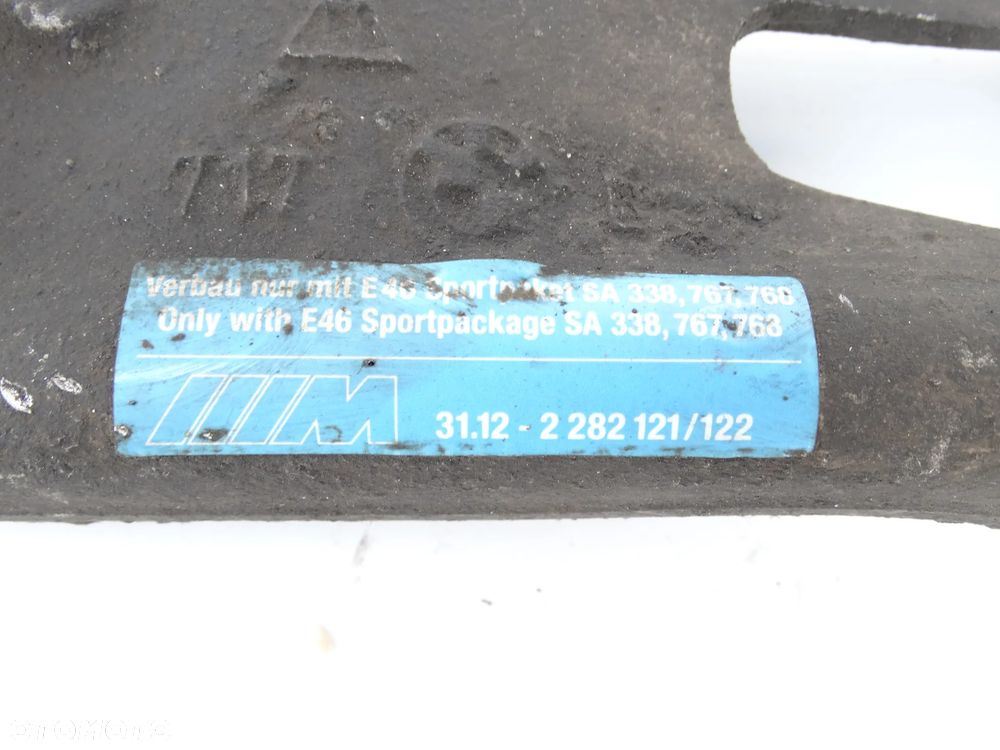 WAHACZ LEWY PRAWY PRZÓD PRZEDNI BMW E46 M-PAKIET F-VAT - 2