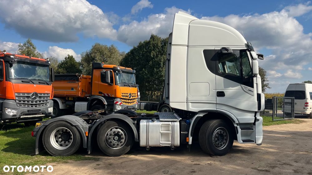 Iveco Iveco Stralis HIWay DMC 50 Ton 480XP 6x2 420 Tys km Regulowane Siodło (Nie Scania Pusher Volvo ) - 9