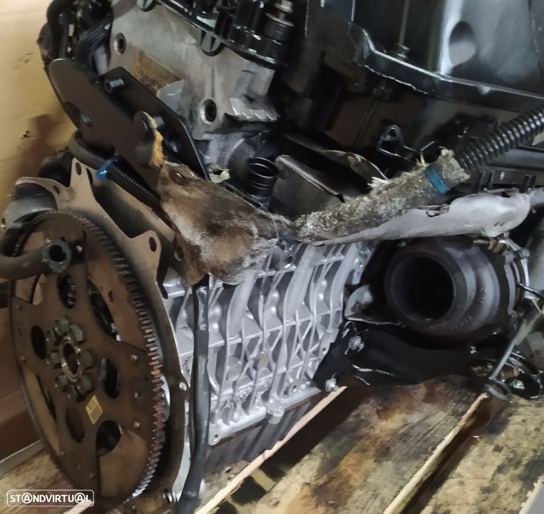 Motor Bmw 730D 231cv E65 M57 306D3 bloco aluminio caixa velocidades 6HP26 - 4