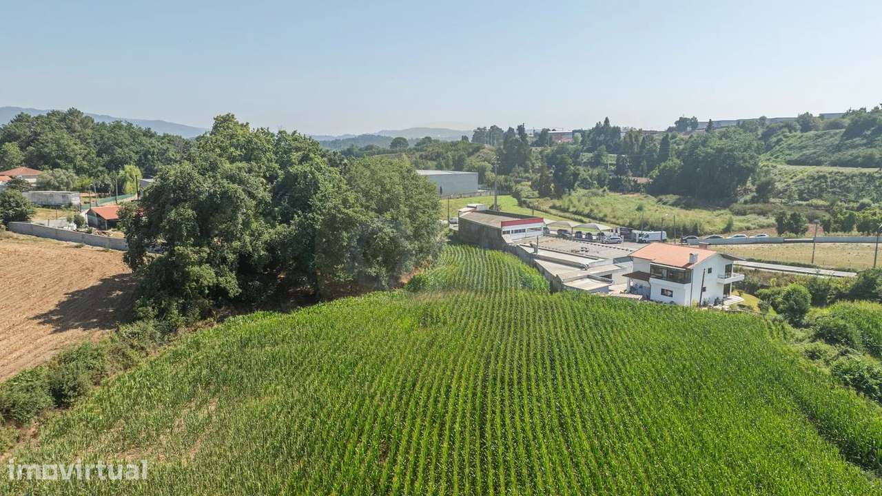 Terreno de grande dimensão com capacidade edificativa e área agrícola - Grande imagem: 4/8