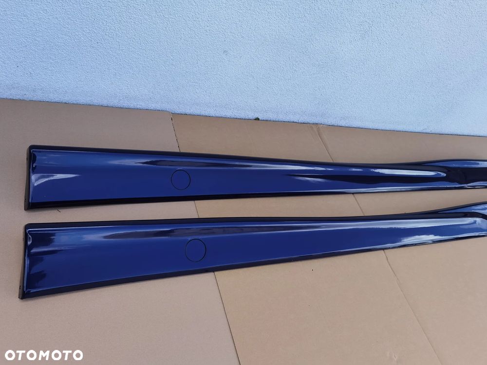 Nakladki progowe PROGI BMW E36 M3 M PAKIET Montrealblau WYSYŁKA - 5