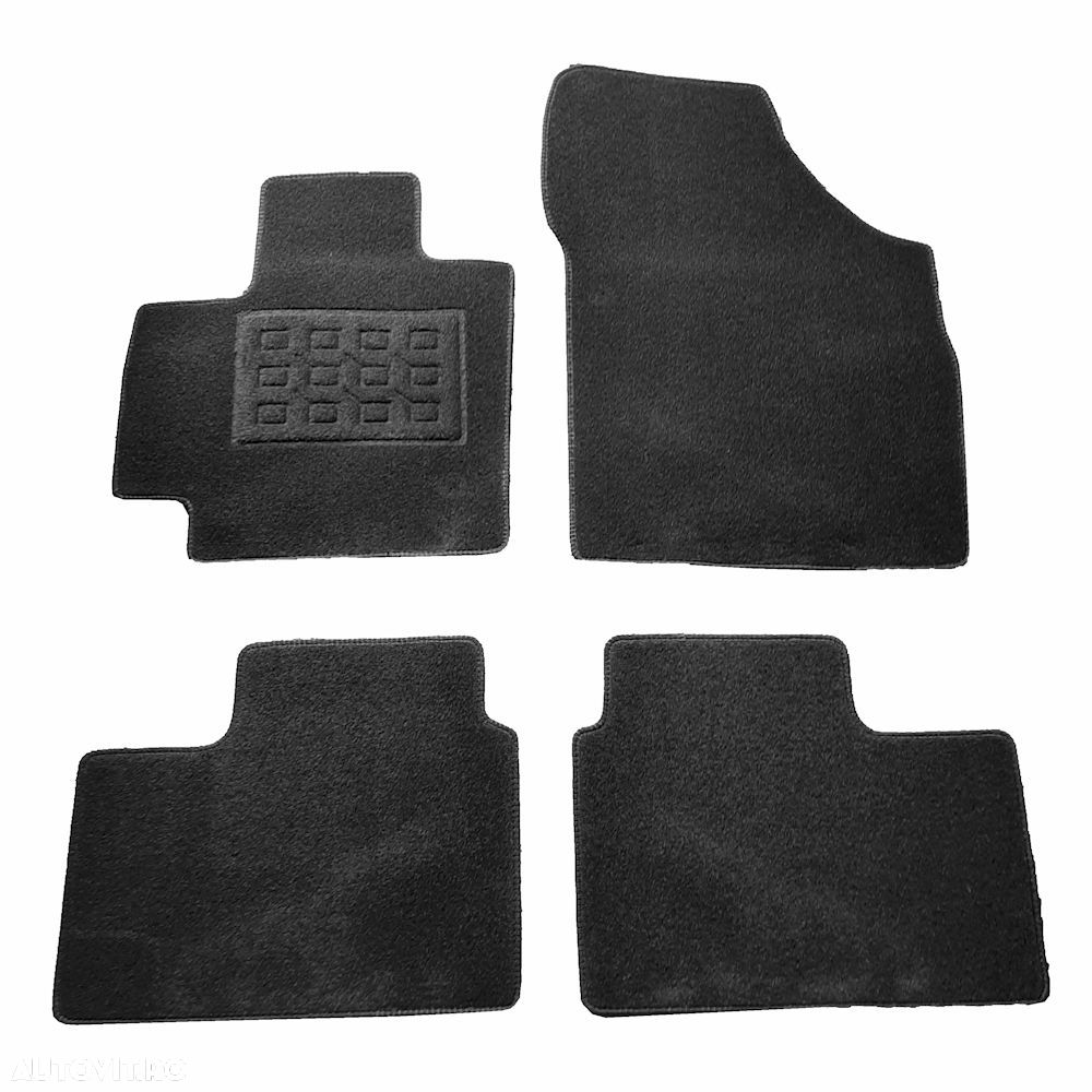 Covorase mocheta Suzuki Ignis 2017-prezent, Negre, set de 4 Buc. - 1