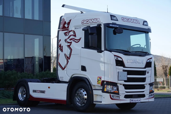 Scania 450 / RETARDER /  HYDRAULIKA / NISKA KABINA /  ALUFELGI / OPONY 100% / PO KONTRAKCIE SERWISOWYM