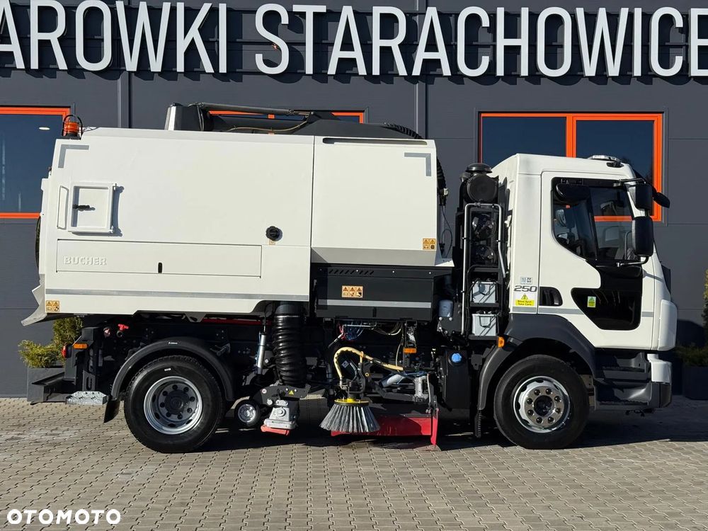 Volvo FL 15.250 Euro 6 // zamiatarka JOHNSTON VT652 //  BUCHER // odkurzacz , polewaczka - 12