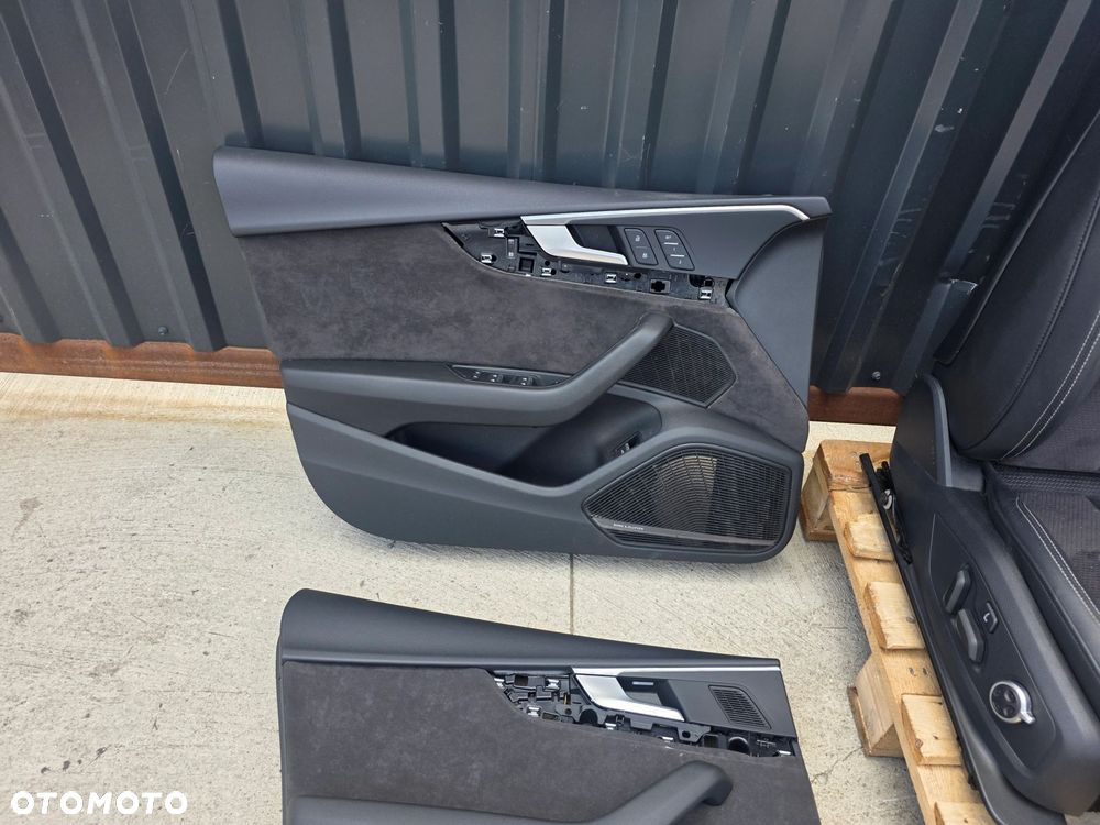 FOTEL FOTELE SKÓRA AUDI A5 8W 8W8 GRZANE MASAŻE ELEKTRYKA ALCANTARA EUROPA - 5