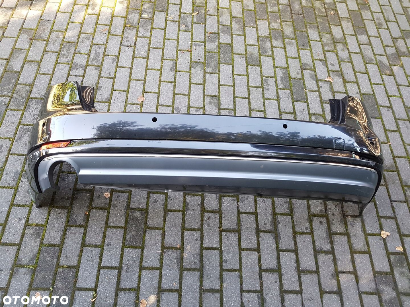 AUDI A4 B9 AVANT zderzak tył spoiler 8W9807511J - 3