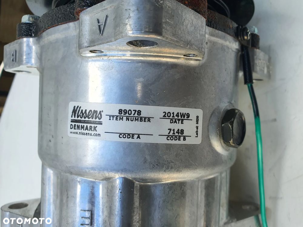 Kompresor, sprężarka klimatyzacji 24V, NISSENS 89078, DAF - 3