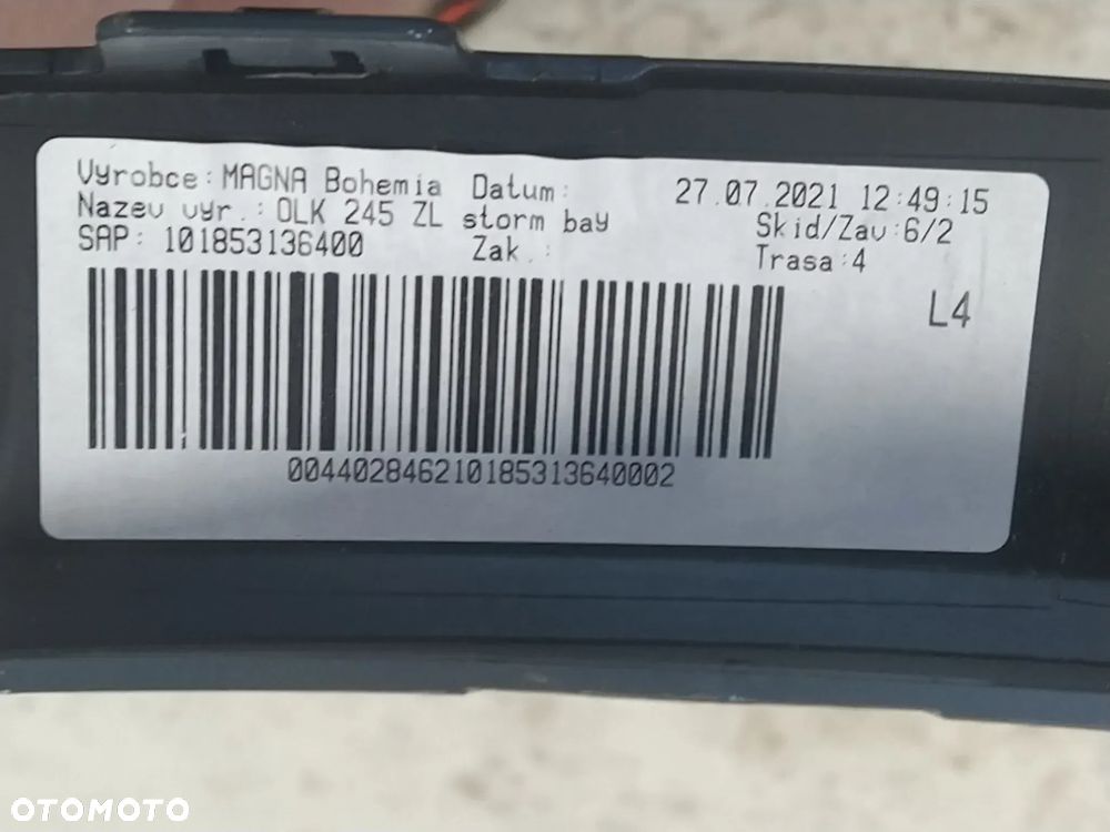 BMW X1 U11 M-PAKIET LISTWA NAKŁADKA BŁOTNIKA LEWY TYŁ TYLNA ORYGINAŁ - 5