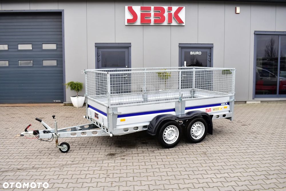 Wiola Mocna przyczepa lekka SILEZIA KOMFORT PLUS MAX 302 x 152 cm. DMC. 750 kg. DOSTAWA!! - 7