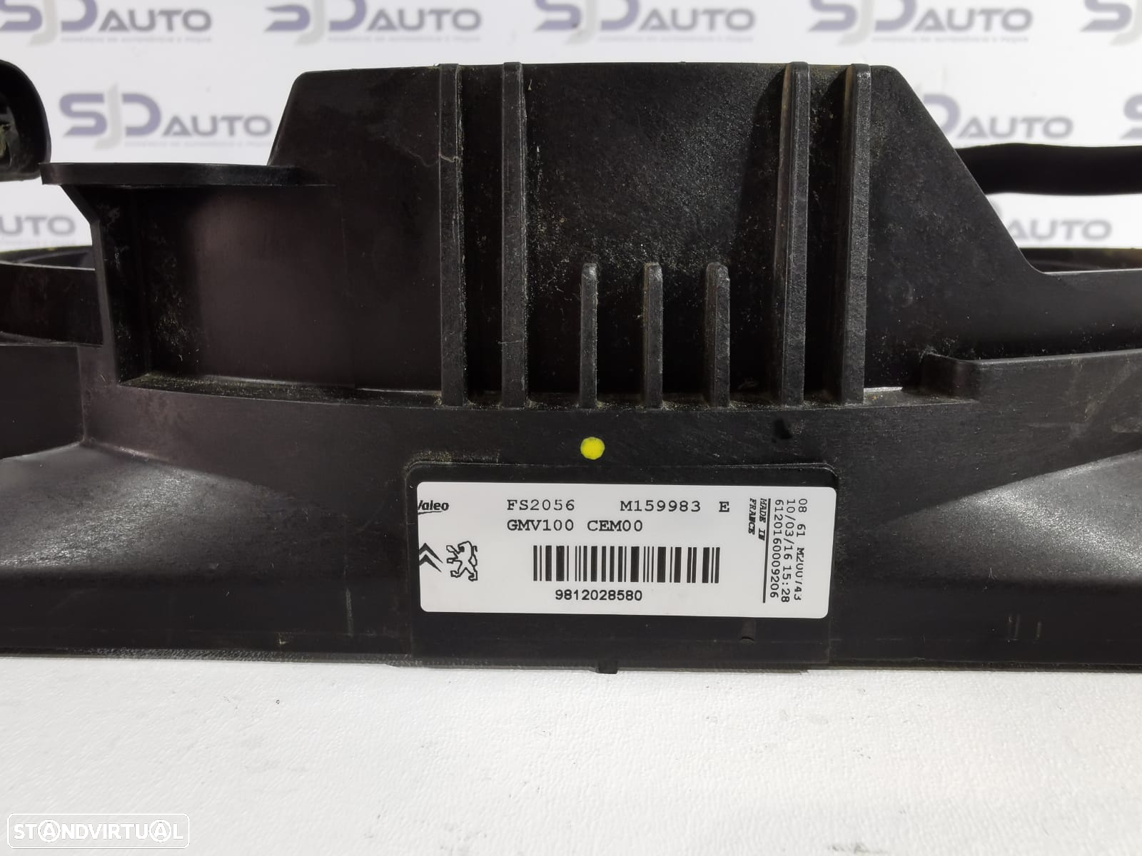 Termoventilador - Peugeot 208 (Peugeot 2008 / C3) - 2