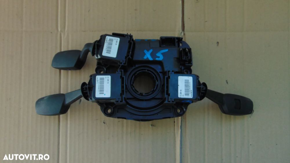 Maneta semnalizare,pilot,stergatoare,banda volan BMW X5 E70 an 2007 cod 912237402 - 6