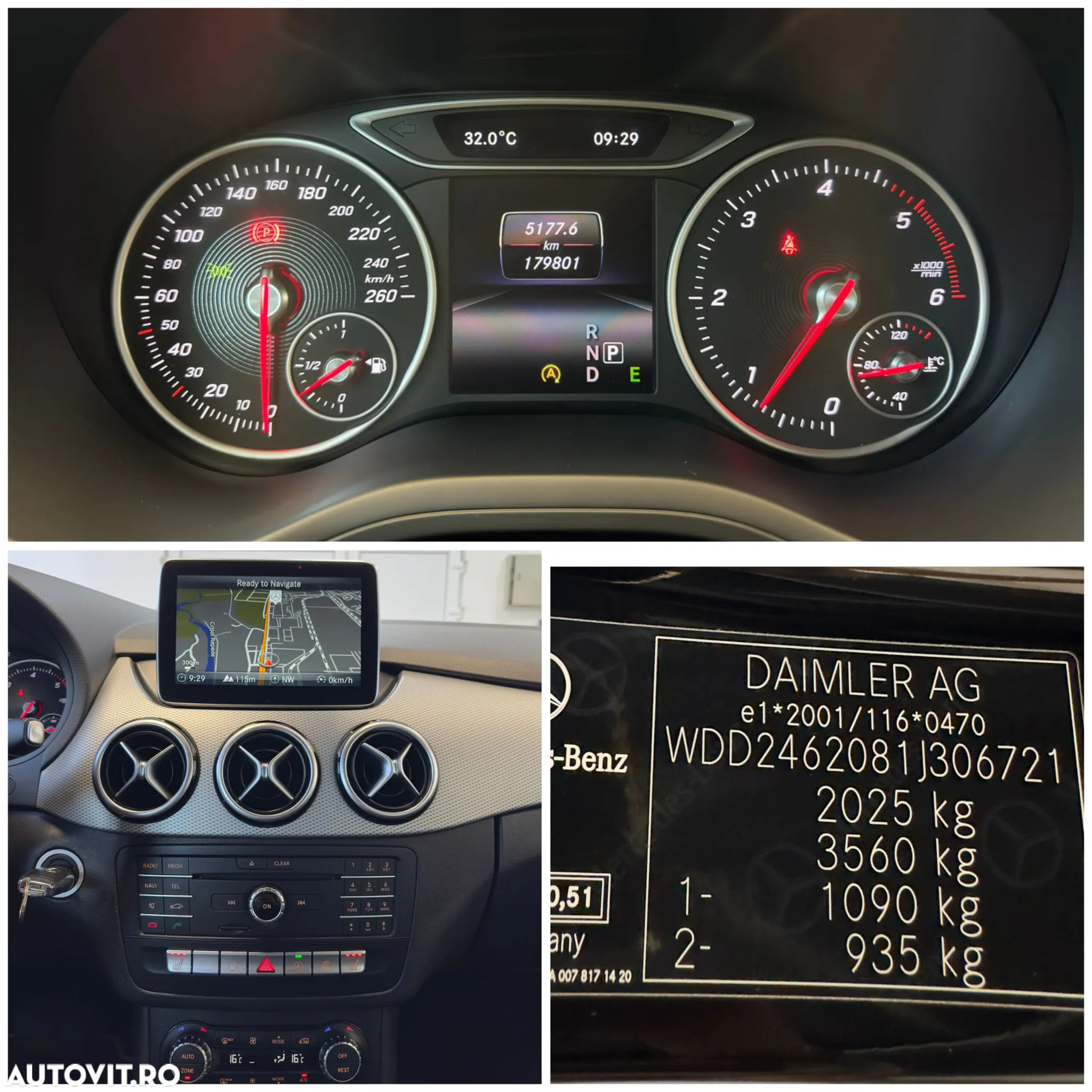 Mercedes-Benz B 200 CDI (BlueEFFICIENCY) 7G-DCT - 12