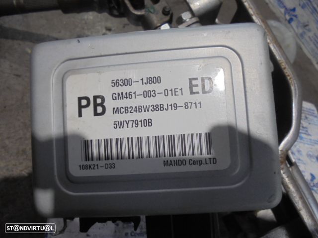 Coluna Direção/Motor Direção 563001J800  HYUNDAI  I20 1 FASE 1 2009 1.4CRDI 90CV 5P BRANCO - 3