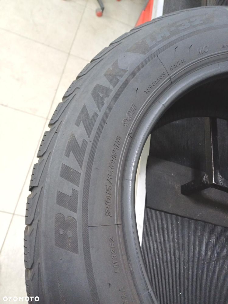 4x 205/60R16 bridgestone  opony zimowe  52783 - 6