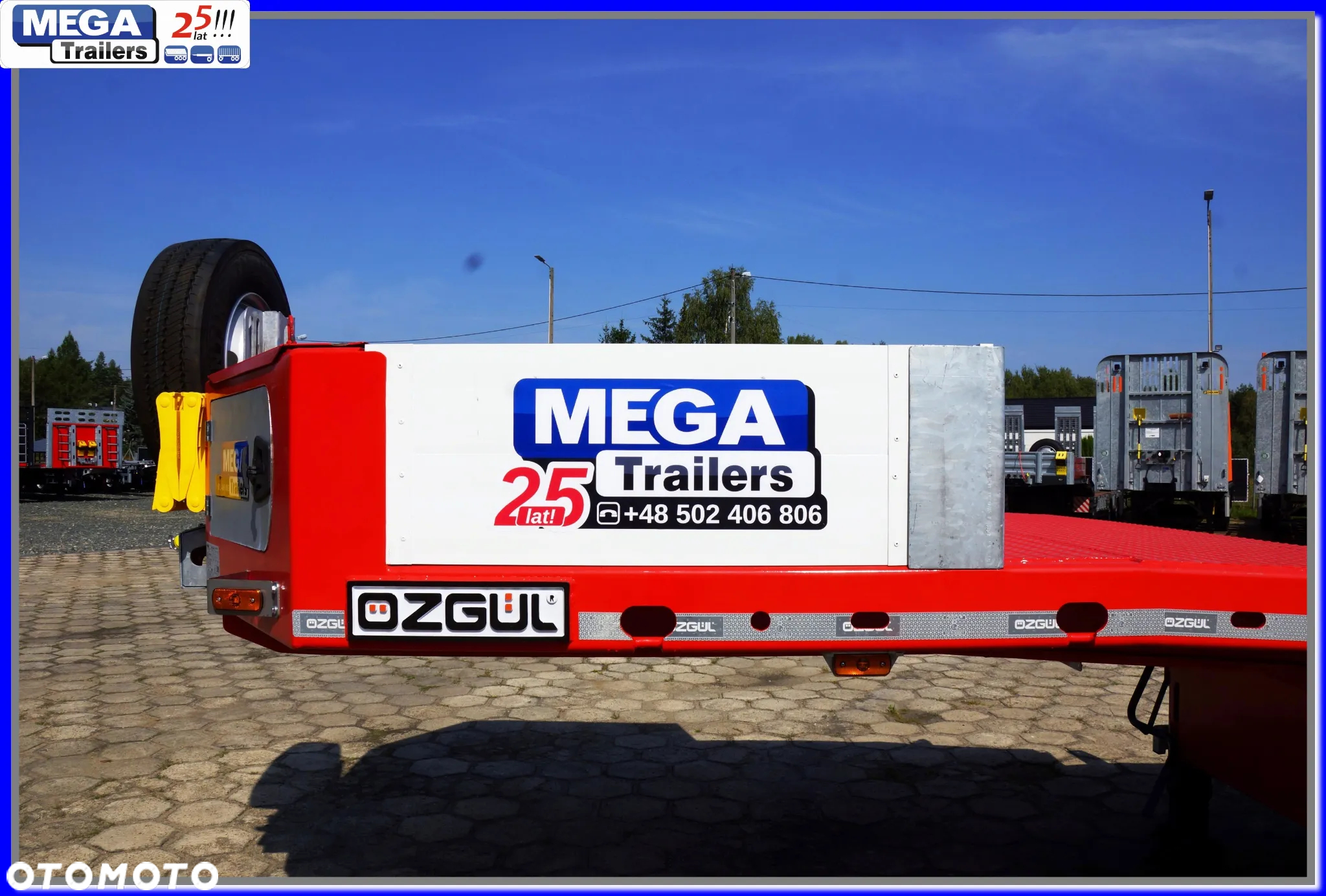 Inny Laweta 3 osie, 4 x zagłębienia kół, 58 T DMC !!! - 15
