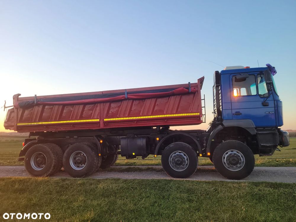 MAN 35.410 8x8 F2000 pojazd specjalistyczny Wywrotka 3-Stronna stan BDB - 5