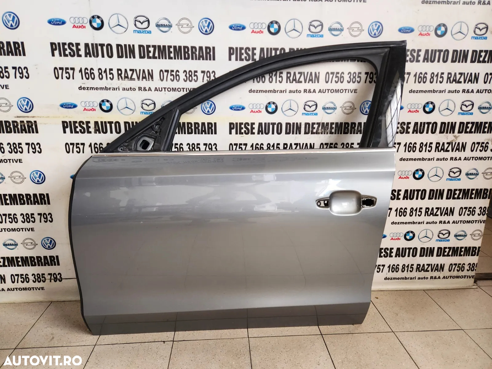 Usa Portiera Stanga Fata Audi A8 4H D4 An 2010-2011-2012-2013-2014-2015-2016-2017 Originala Impecab - 3