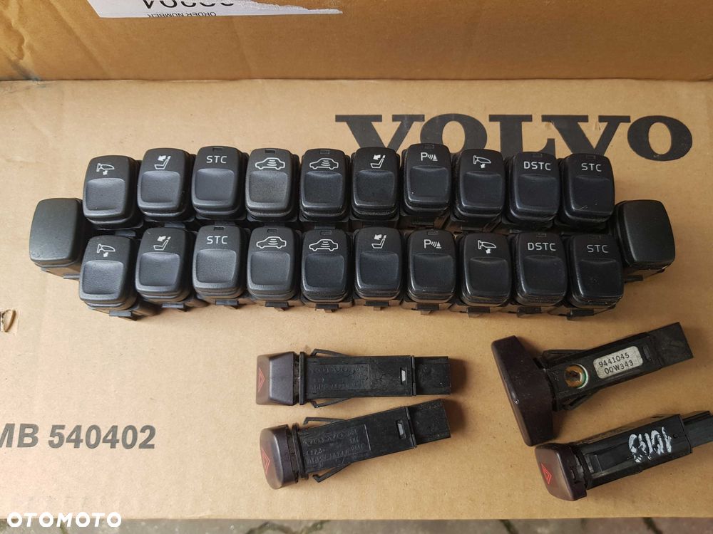 VOLVO S60 S80 V70 XC70 XC90 Przełącznik Włącznik Zaślepka Przycisk Awa - 1