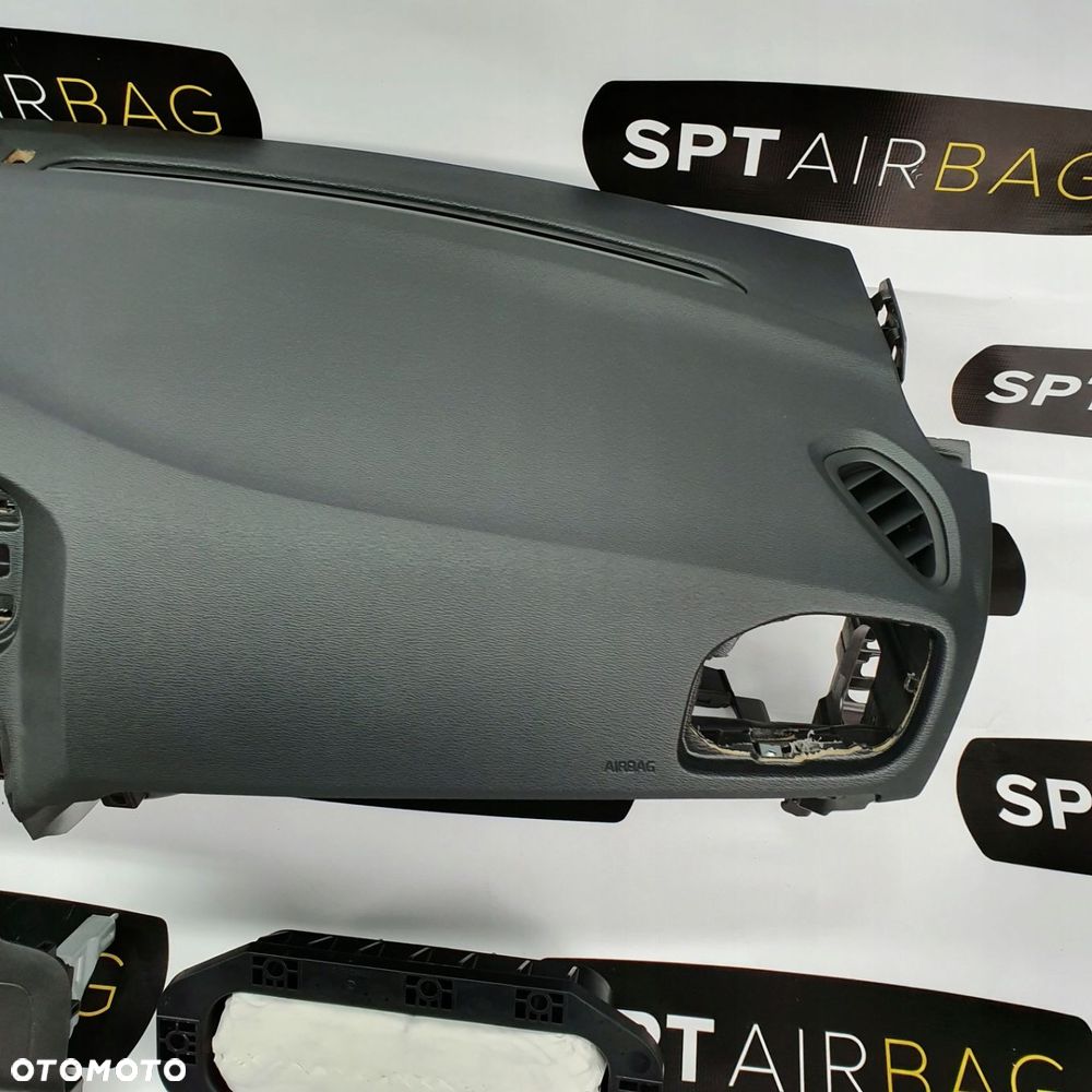 VOLVO V40  DESKA ROZDZIELCZA KONSOLA KOKPIT PULPIT PODUSZKI AIRBAG AIR BAG PASY KIT SET - 4