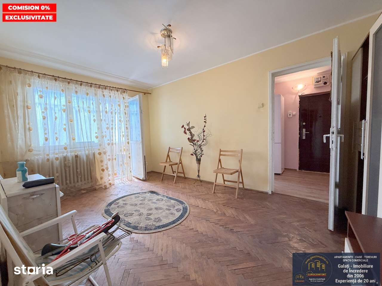 Apartament 2 cam de vânzare Micro 40 (spatele fostului cinema Flacăra) — fotografia 3