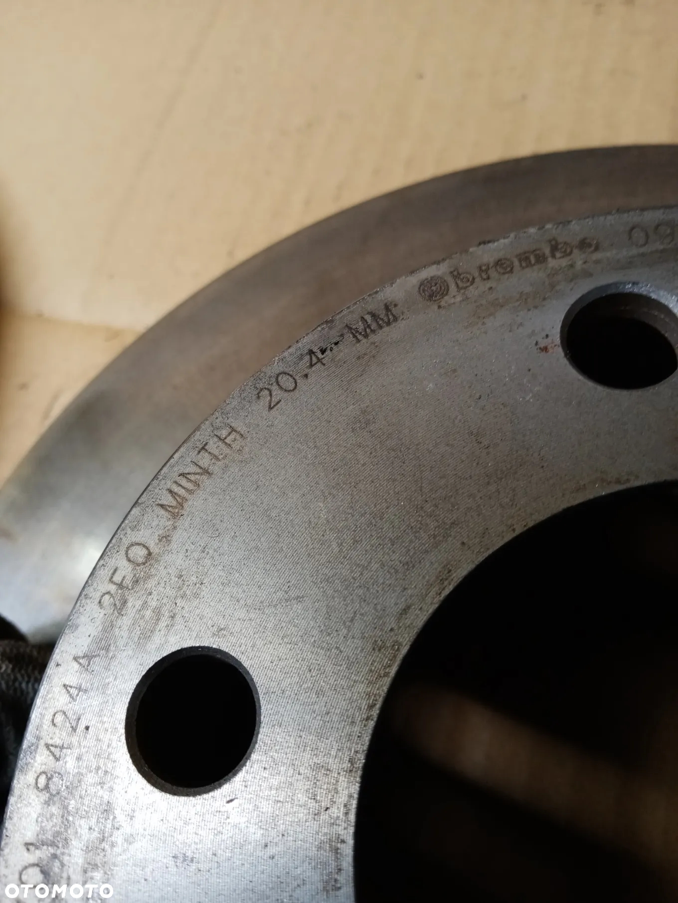 Tarcze hamulcowe klocki czujnik przód przednie Brembo komplet BMW I E81 E87 - 12