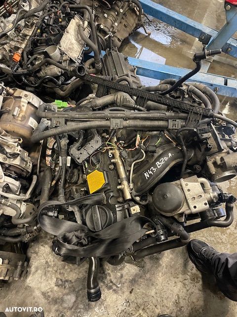 Motor Bmw 2.0i benzina N43B20A Seria 1 3 5 E87 E81 E88 E90 E91 E92 E93 E60 E61 - 1