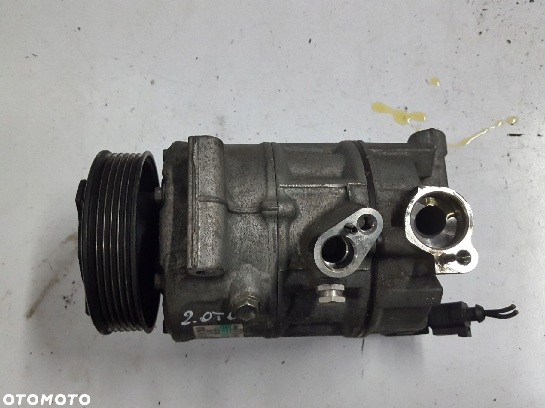 AUDI A3 8P LIFT GOLF VI 2.0 TDI SPRĘŻARKA KLIMATYZACJI 1K0820808D - 3