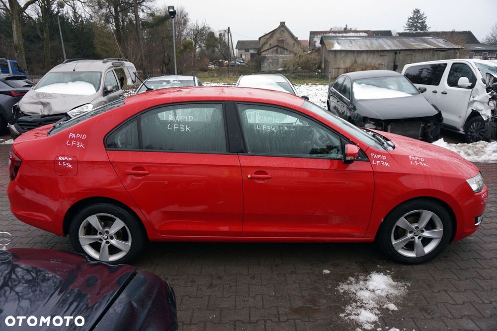 SKODA RAPID NH3 LIFT LB LIFTBACK 2017 LF3K 1.4 TDI CUSB 90KM RTE CZERWONY na części - 5