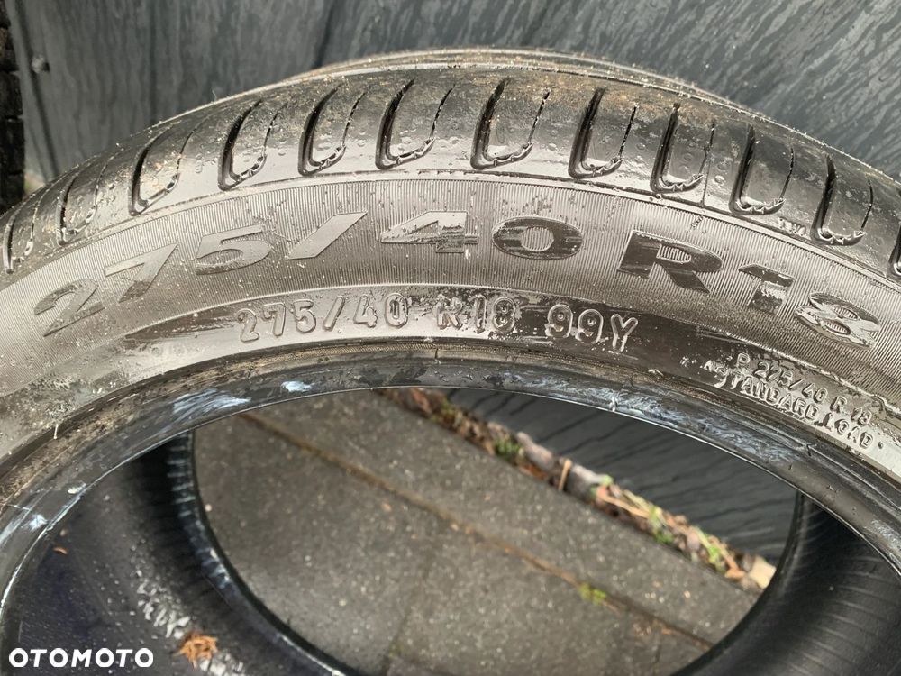 OPONY LETNIE PIRELLI CINTURATO P7 2X 245/45/18 2X 275/40/18 RUN FLAT - 9