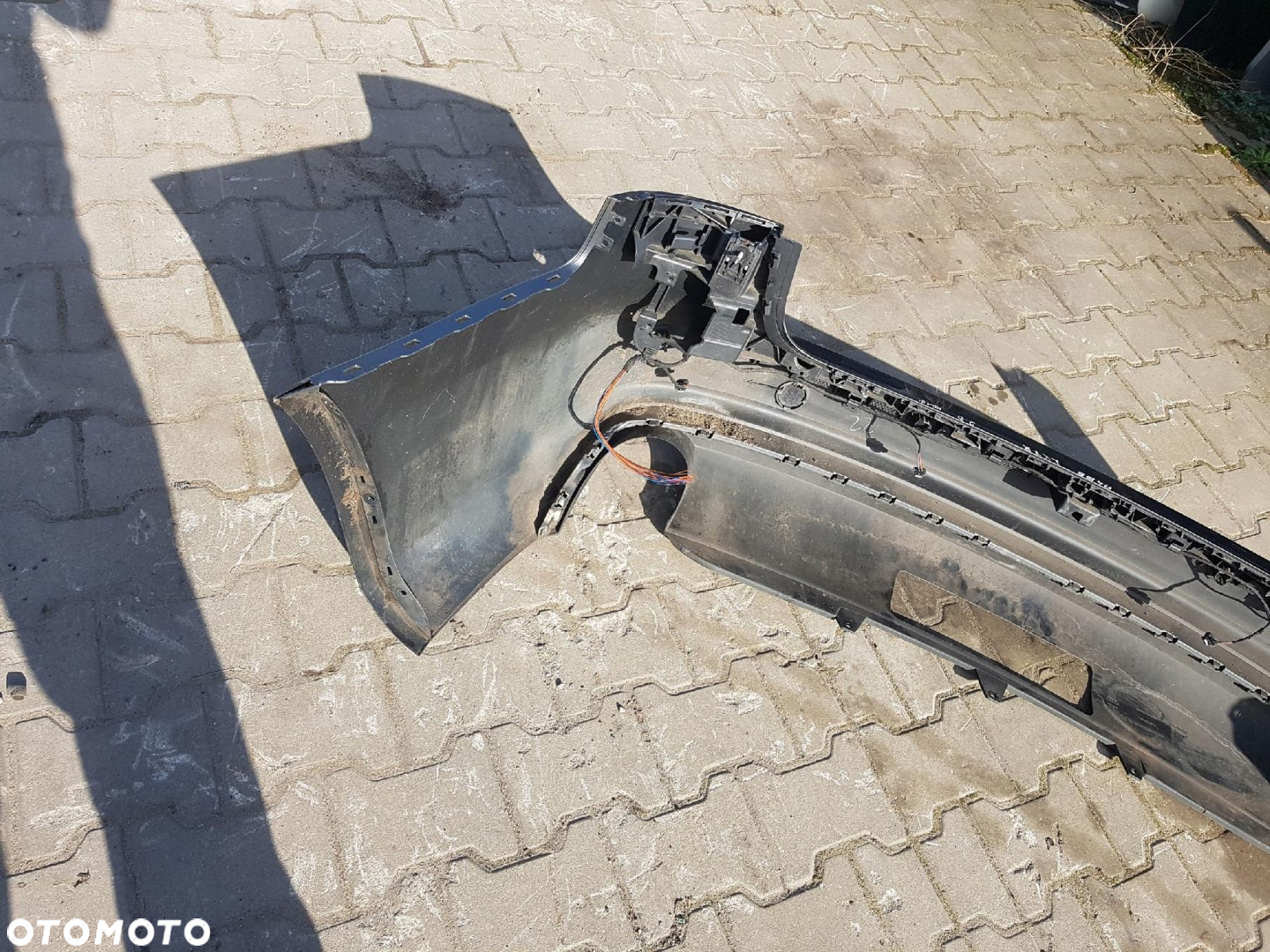 AUDI A4 B8 LIFT 11-15r KOMBI ZDERZAK TYŁ TYLNY LX7R - 13